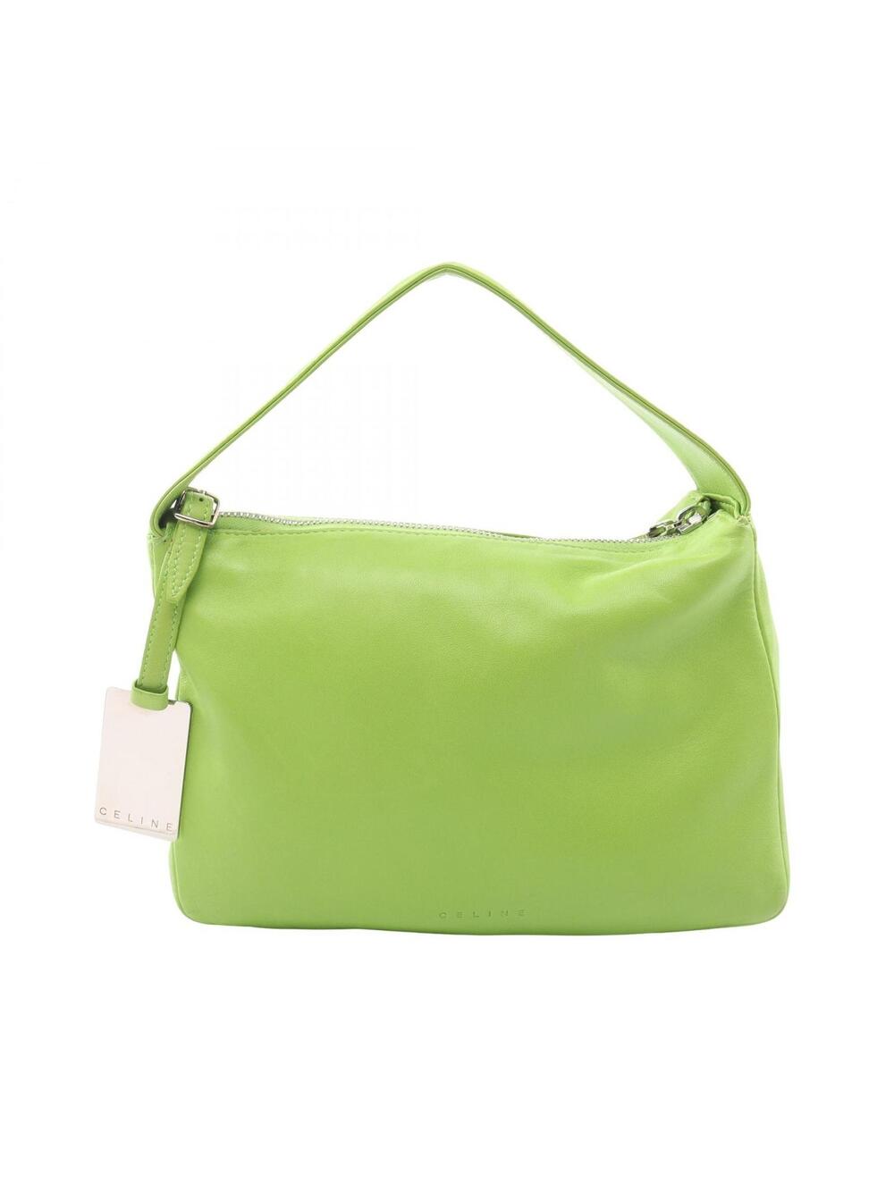 Celine Zippered Handbag Purse Leather #343521C35B